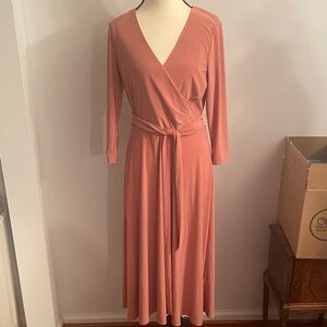 Lauren Ralph Lauren NWT size 6 pink mahogany dress